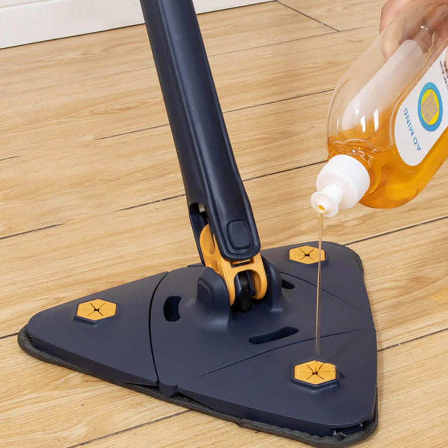 Trapeador triangular extensible 360