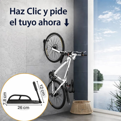 BiciMuro™ – Soporte Vertical para Bicicleta
