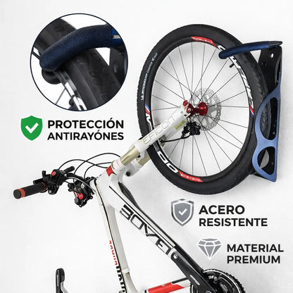 BiciMuro™ – Soporte Vertical para Bicicleta