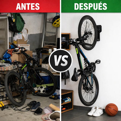 BiciMuro™ – Soporte Vertical para Bicicleta