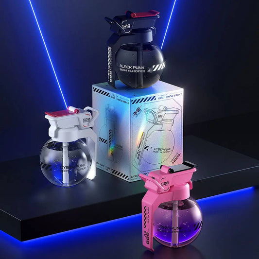 CyberBoom™ – Humidificador estilo granada 4 en 1