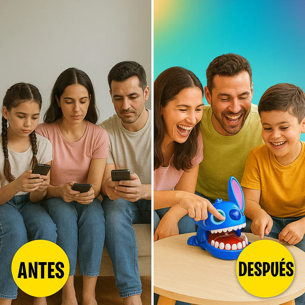 Stitch Mordelón™ - Juego de Reto y Diversión