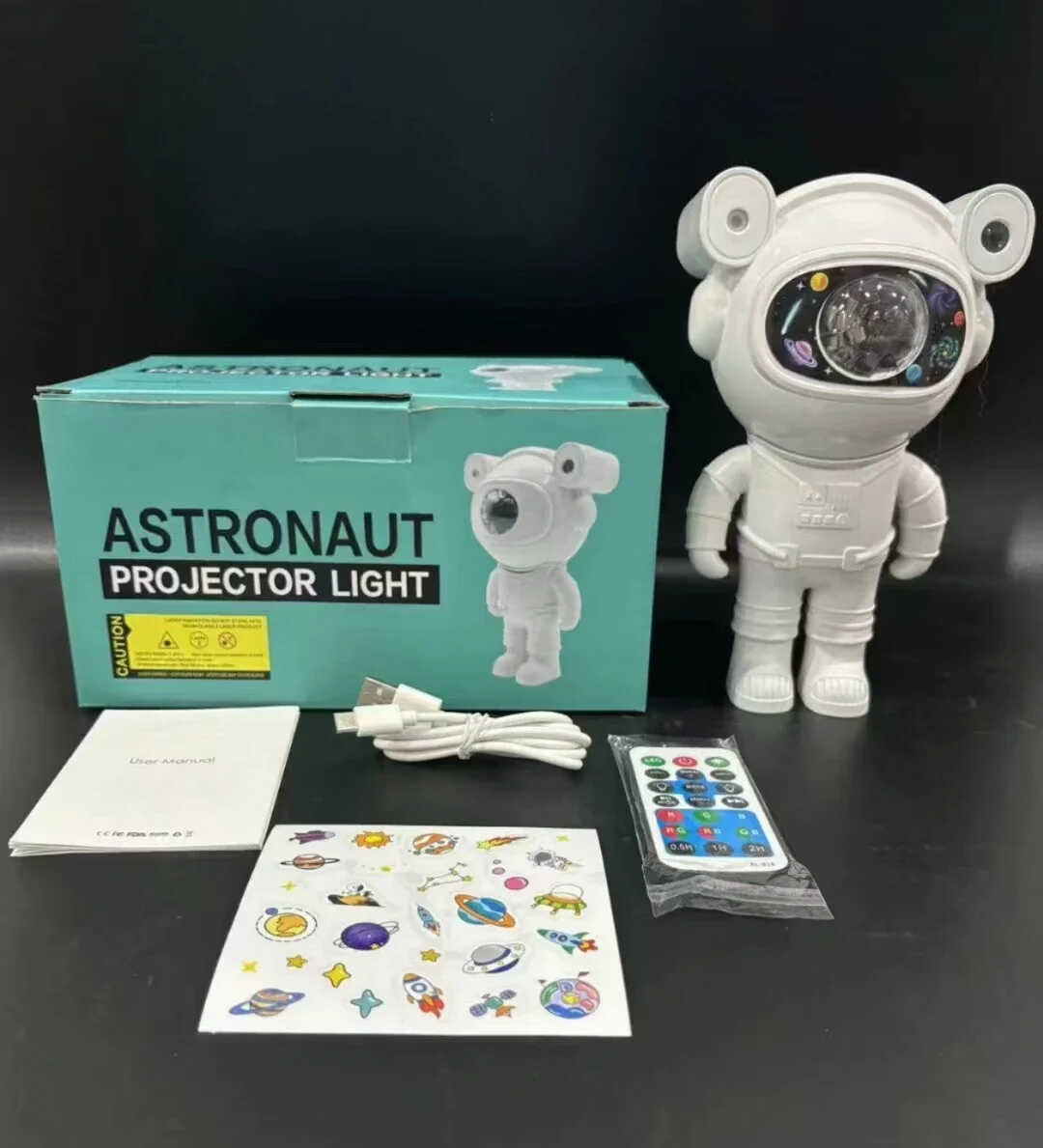🔭Estelar™ – El astronauta que proyecta calma, luz y tu música favorita