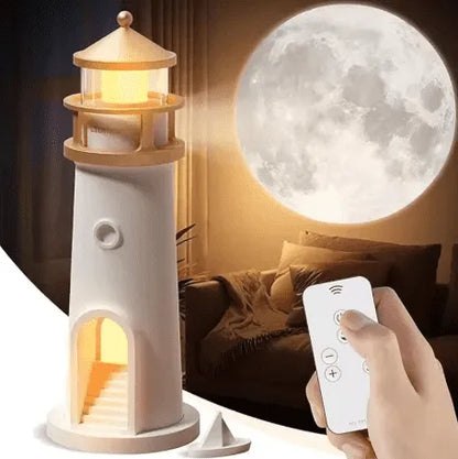 🌕 LunaFaro™ –  La magia de la Luna ahora en tu habitación✨