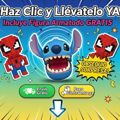 Stitch Mordelón™ - Juego de Reto y Diversión