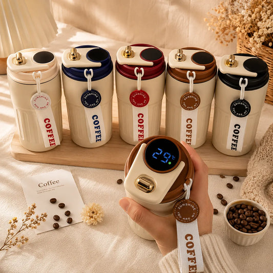 Termo Temperatura Digital Coffe