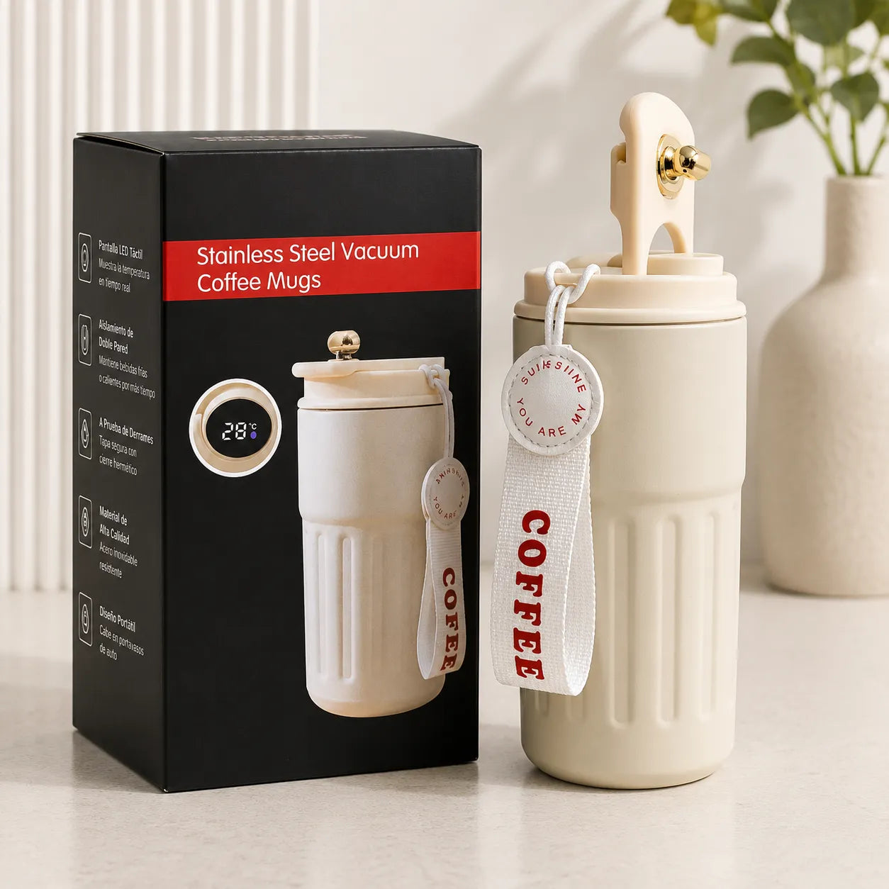 Termo Temperatura Digital Coffe