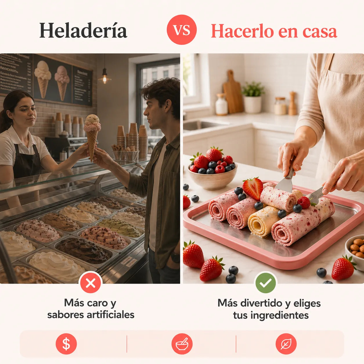 Bandeja Helada –  Kit para Helados