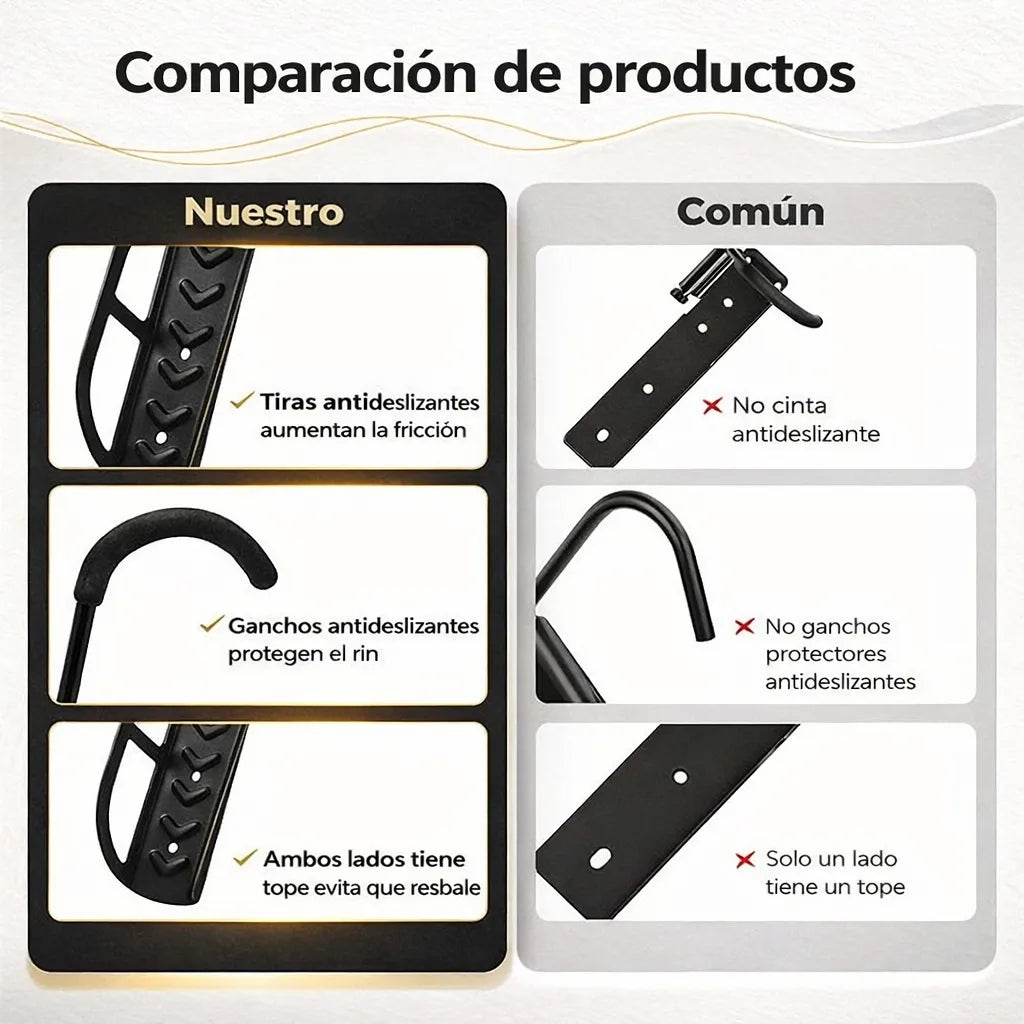 BiciMuro™ – Soporte Vertical para Bicicleta