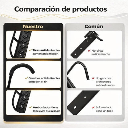 BiciMuro™ – Soporte Vertical para Bicicleta